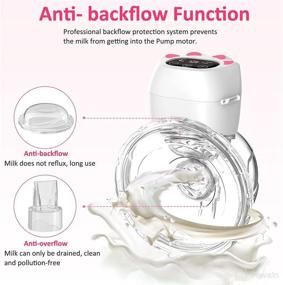 img 2 attached to 🤱 Hands-Free Electric Breast Pump with 3 Modes & 9 Levels - MMPANG, Portable & Low Noise, BPA Free