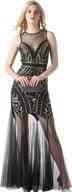 sequin gatsby evening wedding dresses women's clothing ~ dresses логотип