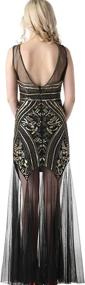 img 1 attached to Sequin Gatsby Evening Wedding Dresses Women's Clothing ~ Dresses