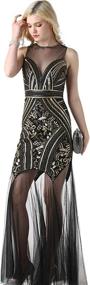 img 2 attached to Sequin Gatsby Evening Wedding Dresses Women's Clothing ~ Dresses