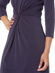 img 2 attached to Lark Ro Womens Quarter Sleeve Women's Clothing ~ Dresses