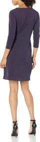 img 3 attached to Lark Ro Womens Quarter Sleeve Women's Clothing ~ Dresses