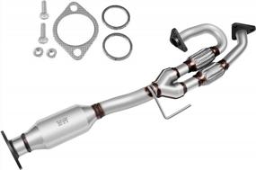 img 4 attached to High-Quality Direct-Fit Catalytic Converter For Murano 3.5L - EPA Compliant By AUTOSAVER88