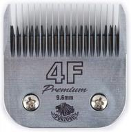 extra-durable japanese steel furzone detachable blade - size 4f blades 3/8", compatible with andis, oster, wahl a5 clippers, optimized for improved search results logo