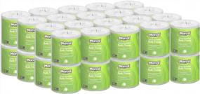 img 4 attached to Зеленая и экологически чистая туалетная бумага Marcal - 100% переработанная и сертифицированная - 1000 листов в рулоне