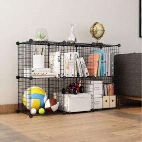 img 1 attached to Create A Safe Haven For Your Pet With LANGRIA 24 PCS DIY Pet Playpen - Perfect For Guinea Pigs And Puppies!