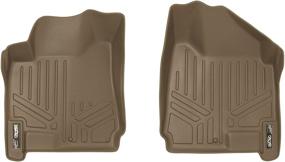 img 4 attached to 🏆 MAXLINER Tan Floor Mats for Cadillac SRX 2010-2016 - 1st Row Liner Set