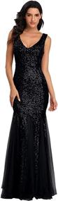 img 4 attached to Sleeveless Double Mermaid Evening Dresses for Women at Dresses+