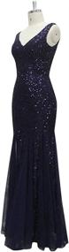 img 3 attached to Sleeveless Double Mermaid Evening Dresses for Women at Dresses+