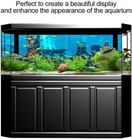 img 3 attached to Sticker Aquarium Background Underwater Decorations Fish & Aquatic Pets and Aquarium Decor