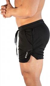 img 2 attached to Men'S Gym Shorts - Quick Dry Workout Shorts With Pockets For Active Running And Bodybuilding On Sandbanks