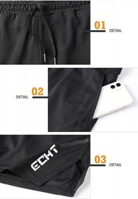 img 1 attached to Men'S Gym Shorts - Quick Dry Workout Shorts With Pockets For Active Running And Bodybuilding On Sandbanks