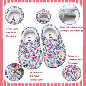 img 1 attached to Styles Slipper Infant Walking Toddler Boys' Shoes ~ Slippers