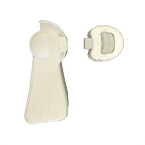 img 1 attached to 🚪 KidCo S353 Door Lever Lock White: Secure Your Home and Keep Kids Safe