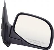 🔍 enhance your ford ranger with tyc 3040011 passenger side manual replacement mirror logo