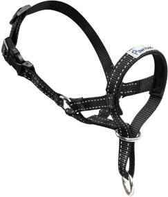 img 4 attached to 🐾 Pawaboo Dog Head Collar: Reflective Nylon Head Halter for Easy Control & Leash Training of your Pet Dog