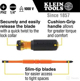 img 3 attached to Klein Tools 32293 Screwdriver Double Ended