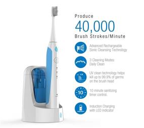 img 3 attached to 🪥 Pursonic SmartSeries Electronic Rechargeable Toothbrush: The Ultimate Oral Care Solution