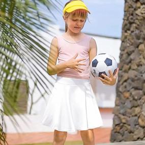 img 3 attached to Adorable BOOPH Mini Flare Skirts For Girls: Perfect For Casual Styling And Playtime Fun!