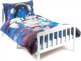 img 1 attached to Tadpoles Galactic Astronaut Comforter Multi