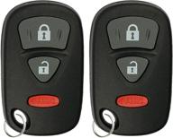 🔑 pack of 2 keylessoption entry remote car key fobs for 2004-2005 suzuki grand vitara, 2004-2006 xl-7, 2005-2007 aerio oucg8d-246s-a logo