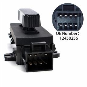 img 3 attached to 6-Way Power Seat Adjustment Switch Front Left And Right Side Fit For Chevy 1999-2007 Chevrolet Silverado GMC Sierra Car Part Replace OE # 12450256