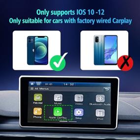 img 2 attached to CarlinKit 3.0 Wireless CarPlay Adapter: Convert Your Wired CarPlay to Wireless. iOS Compatible Plug & Play Dongle