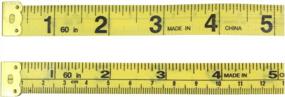 img 3 attached to 6Pc 60In/150Cm Sewing Tape Measure Set - HTS 103D3