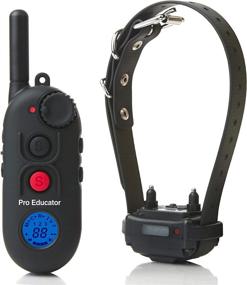 img 4 attached to 🐕 Educator Pro 1/2 Mile Dog Training Collar with Ergonomic Remote for Effective Training, Safe and Humane Vibration Stimulation, Pavlovian Tone, Waterproof and Odorproof Biothane Collar, Built-in Night Light, Rechargeable