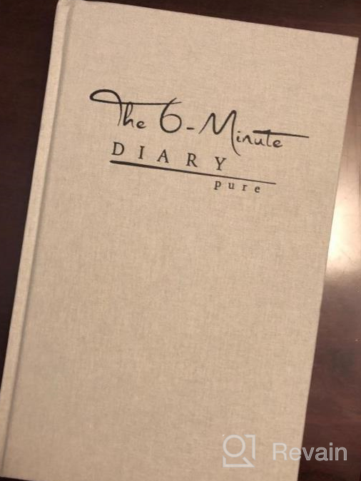 img 1 attached to The 6-Minute Diary Pure: Elevate Your Mindfulness, Happiness, And Productivity With Only 6 Minutes A Day - Gratitude Journal In Gray (English) review by Montez Parson