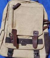 img 1 attached to Leaper Coffee Cross Body Messenger Sling Shoulder Bag - L For Men And Women review by Jamie Denison