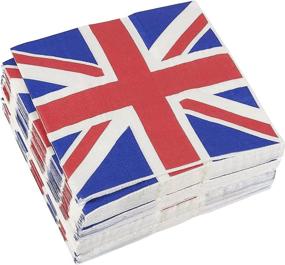 img 4 attached to 100 Pack Decorative Napkins Disposable Celebrations