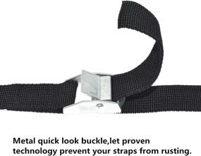 img 3 attached to Lashing Adjustable Buckles Packing Motorcycle