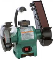 versatile and efficient: grizzly industrial h7760 combo belt sander and grinder logo