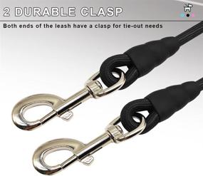 img 3 attached to 🐾 SEPXUFORE Tie Out Rope Dog Leash: Heavy Duty Nylon Check Cord for Medium to Large Dogs - Versatile 8-50FT Length - Ideal for Indoor/Outdoor Playing, Camping, and Backyard Activities