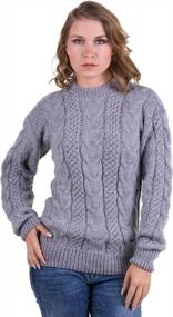 img 4 attached to Warm And Stylish: Gamboa Alpaca Women'S Sweaters For Autumn And Winter