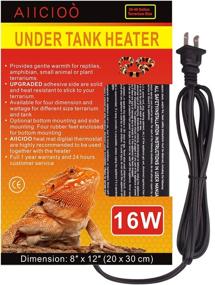 img 4 attached to Aiicioo Reptile Heating Pad Watt