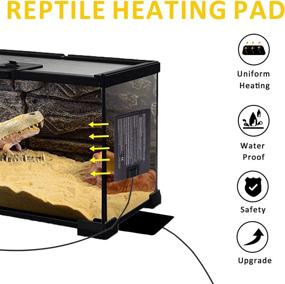 img 3 attached to Aiicioo Reptile Heating Pad Watt