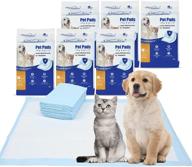 🐶 aimondow absorbent puppy pads: quick drying training for dogs & cats, leak proof & disposable, pack of 60 логотип