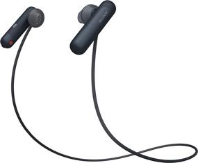 img 4 attached to 🎧 Sony WI-SP500 Wireless In-Ear Sports Headphones - Black: A Superior Audio Experience for Active Lifestyles (WISP500/B)