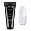 mizhse poly nail extension gel clear builder professional enhancement thickening starter tool. logo