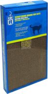 🐱 ultimate catit cardboard cat scratcher: durable corrugated scratching board for cats logo