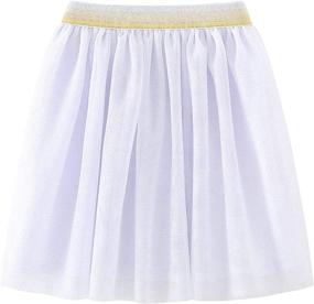 img 4 attached to 👗 Sofinee Princess Tulle Layered Girls' Skirts & Skorts - Elegant Clothing