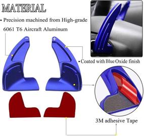 img 3 attached to 2 шт., аксессуары для интерьера, рулевое колесо, удлиненная накладка переключения передач для Dodge Challenger Charger Durango RT & Amp