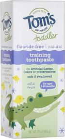 img 4 attached to Maintain Strong Teeth with Toms Maine Training Fluoride Toothpaste