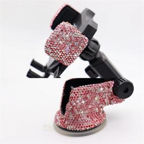 img 3 attached to Bling Car Phone Mount Holder Car Electronics & Accessories