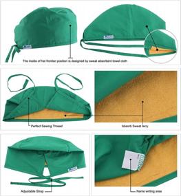 img 1 attached to Stay Stylish And Comfortable At Work With GUOER Unisex Caps In Multiple Colors