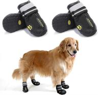 🐶 durable waterproof dog shoes for large dogs - stay cool and safe on hot pavement логотип