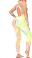 женский комбинезон для йоги с открытой спиной seasum: текстурированный комбинезон без рукавов для спортзала для максимального стиля и комфорта во время тренировок логотип