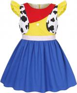 детский нарядный костюм на хэллоуин, наряд на день рождения, платья jurebecia для девочек логотип